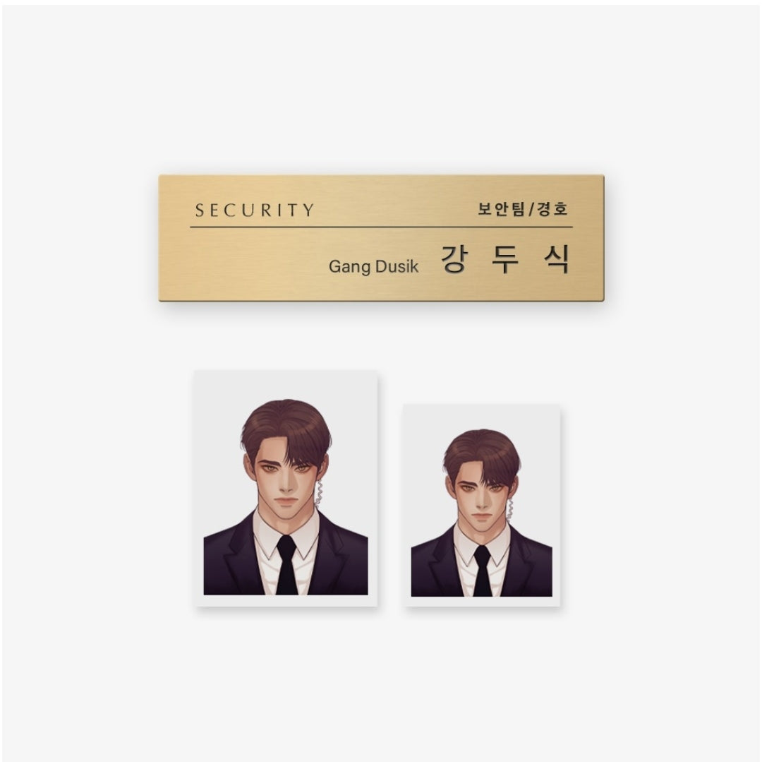 Pearl boy : ID Photo & Name tag : Dooshik