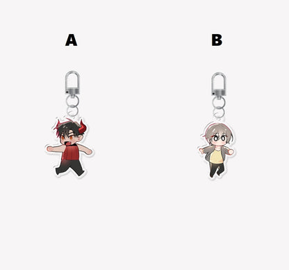 [pre-order] The Double Life of the Demon King : SD Acrylic Keyring