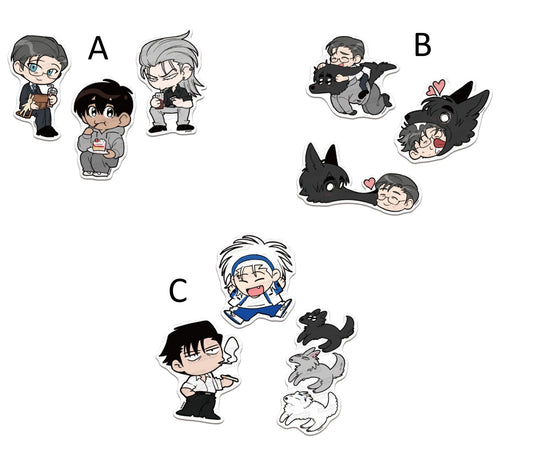 [pre-order] Write Me, Touch Me, Read Me : Sticker Set