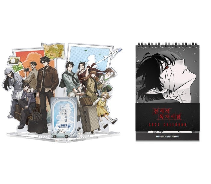 [pre-order]Omniscient Reader's Viewpoint : 2027 Travel Acrylic Diorama Calendar + 2027 Eposode Desk Calendar