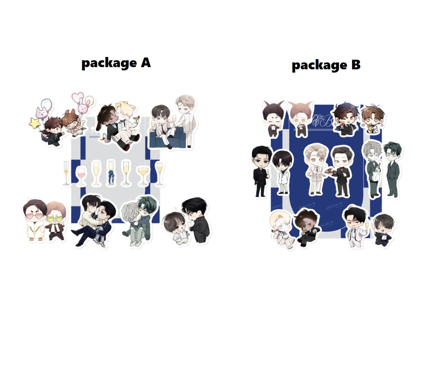 [POP THE BEYOND] Removable Sticker Package