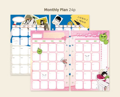 [NEMO MARKET] After School Lessons for Unripe Apples : 6 holes diary set