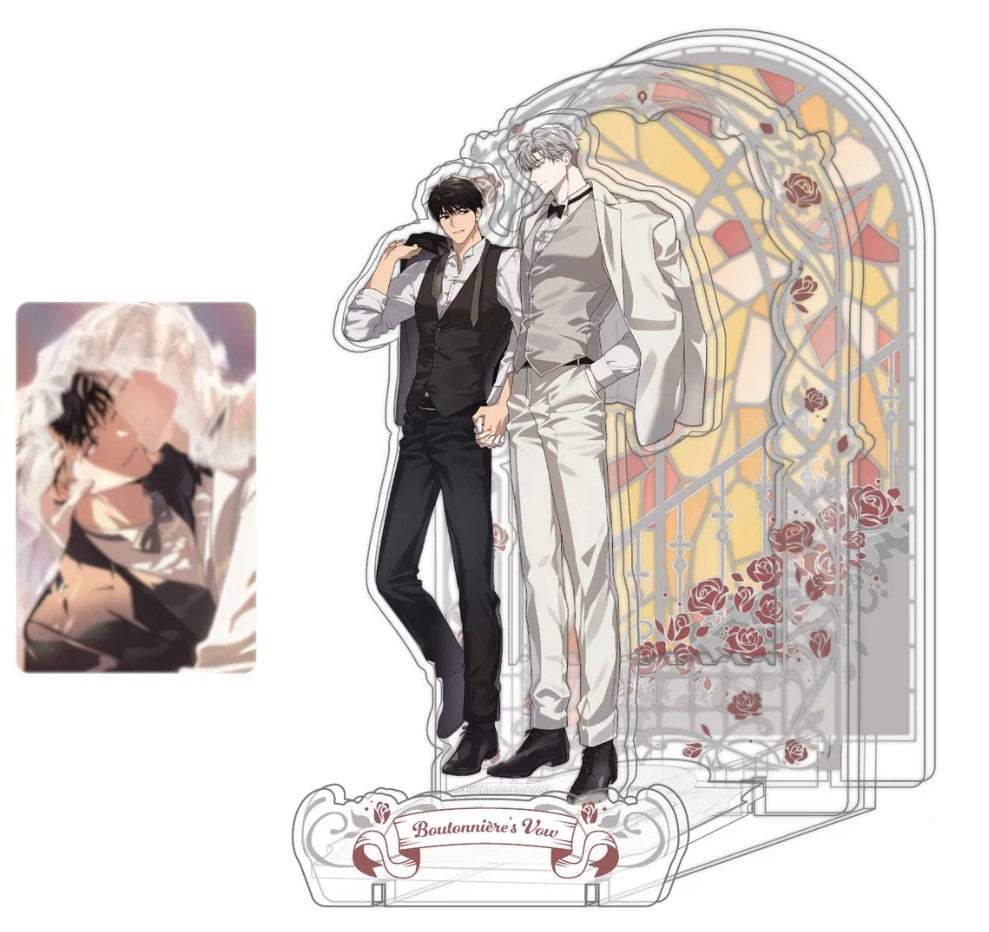 [POP-UP]PASSION : boutonniere's vow passion anniversary : Diorama Wedding Acrylic Stand