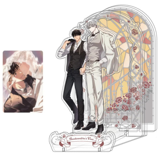 [POP-UP]PASSION : boutonniere's vow passion anniversary : Diorama Wedding Acrylic Stand