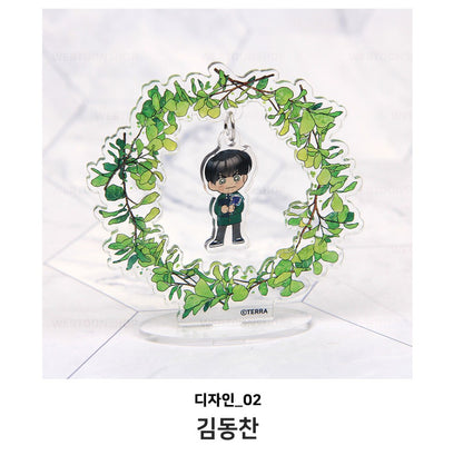 Spinach Bouquet : 4 season Acrylic Stand