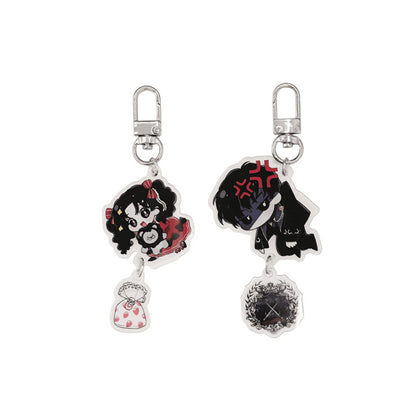 [pre-order] The Male Lead's Little Lion Daughter : Acrylic Keyring Set