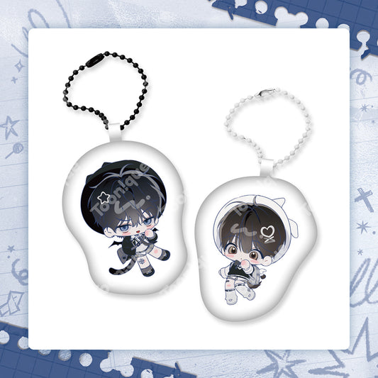 [Pre-order][Toonique Cafe] Eighteen's Bed : Cushion Keyring