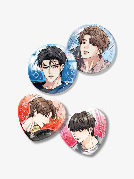 [LEBOM CAFE] MELTING POINT : Can Badge Set