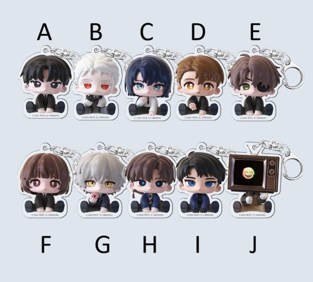 [POP UP] Got Dropped into a Ghost Story, Still Gotta Work : Acrylic Keyring