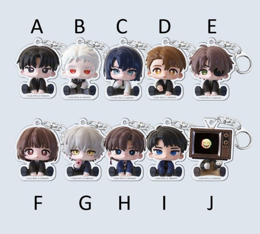 [POP UP] Got Dropped into a Ghost Story, Still Gotta Work : Acrylic Keyring