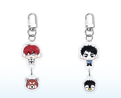 High Clear : Acrylic Keyring
