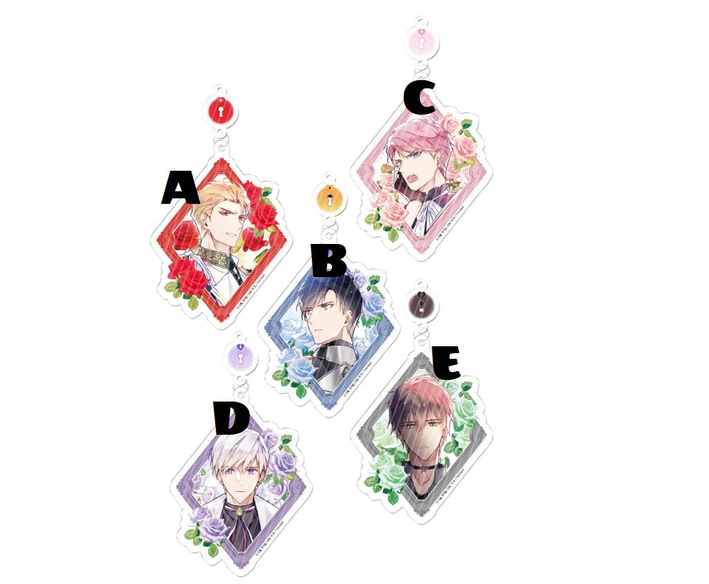 [collaboration cafe] Villains Are Destined to Die : acrylic keyring