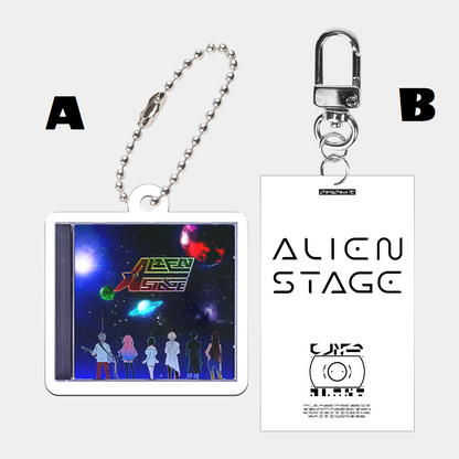 Alien Stage : acrylic keyring by VIVINOS