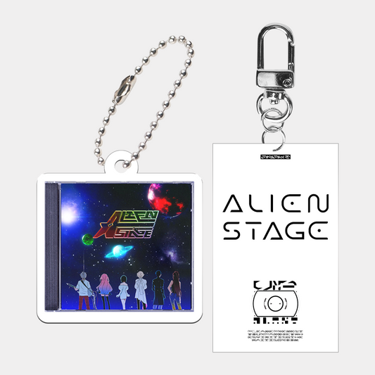 Alien Stage : acrylic keyring by VIVINOS