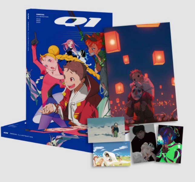 [re-stock] Q1 : individuality : Art Book set by QMENG