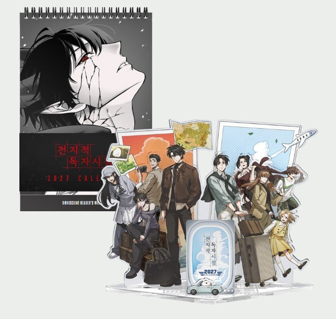 [pre-order]Omniscient Reader's Viewpoint : 2027 Travel Acrylic Diorama Calendar + 2027 Eposode Desk Calendar
