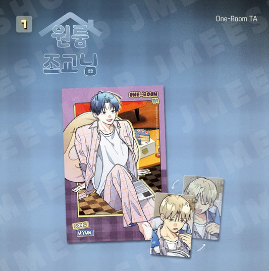 BOM sweet HOME Lenticular Card & Postcard Set : One-Room TA