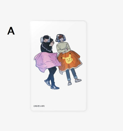 Deadmans Switch : Transparent card