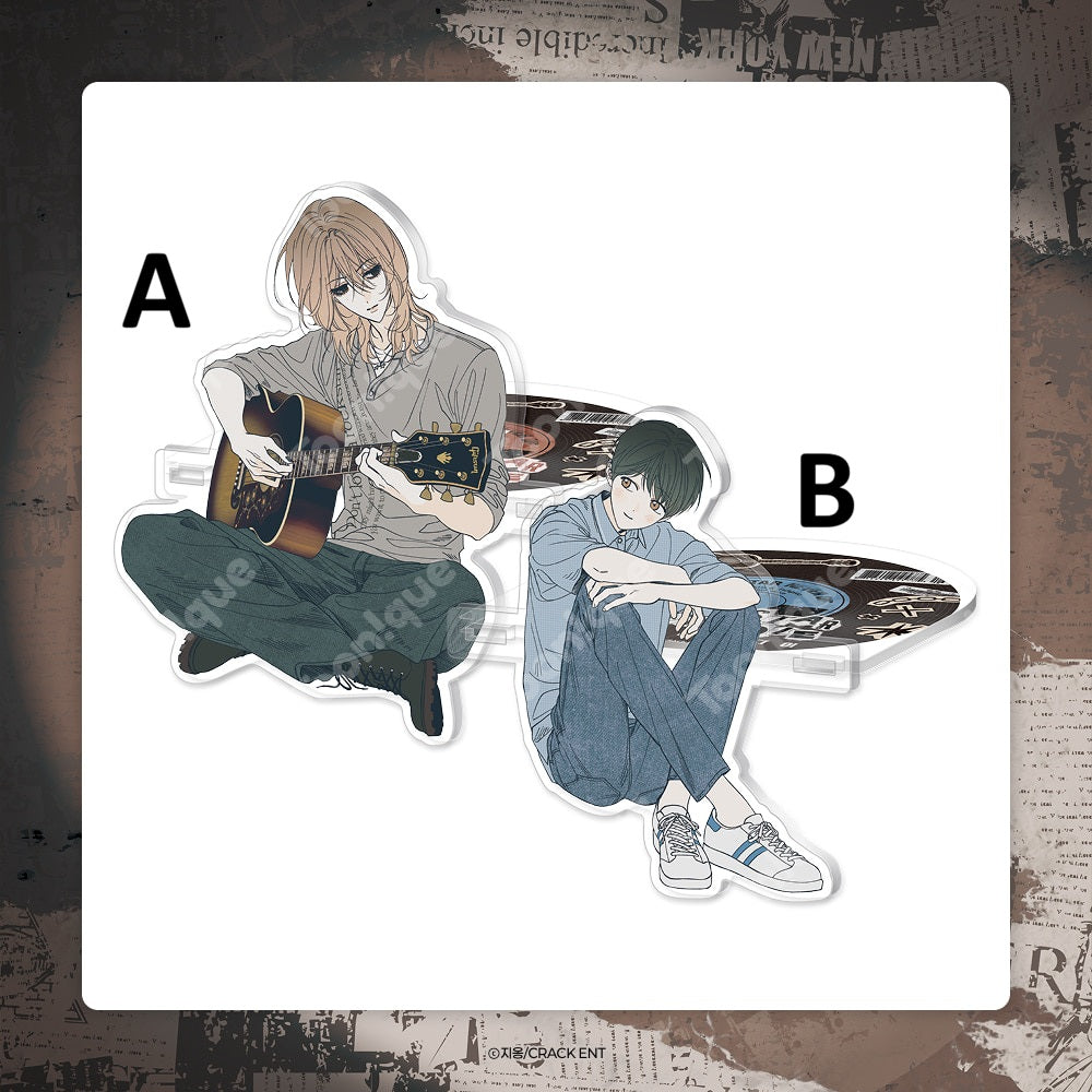 [pre-order][Toonique Cafe] Rockstar Never Die : Desk Sitting Acrylic Stand