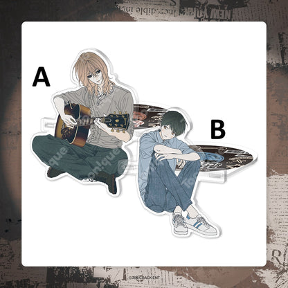 [pre-order][Toonique Cafe] Rockstar Never Die : Desk Sitting Acrylic Stand