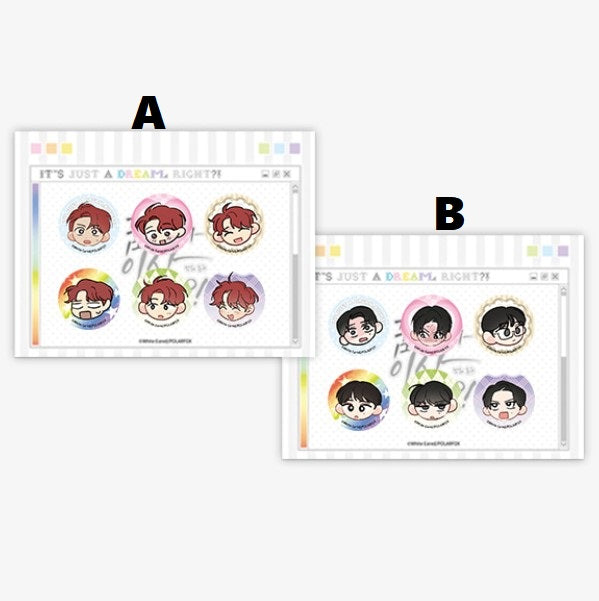 [pre-order] It’s Just a Dream. Right?! : SD Can Badge