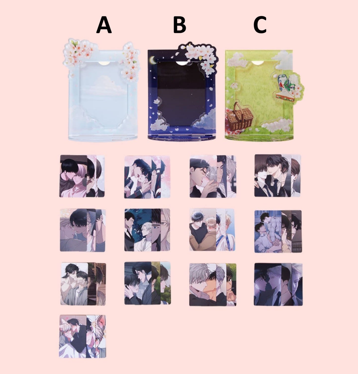 [Notea POP-UP] Us in BLoom : Photocard Stand & Photo Card Pack