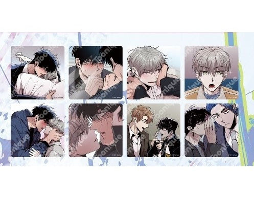 [collaboration cafe] Kill me if you want to live(Kill Me if You Can) : 8 coasters set