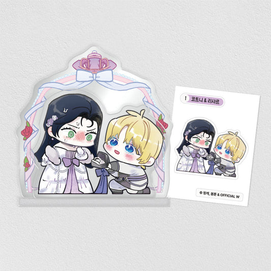 In the Doghouse : Mirror Acrylic Stand