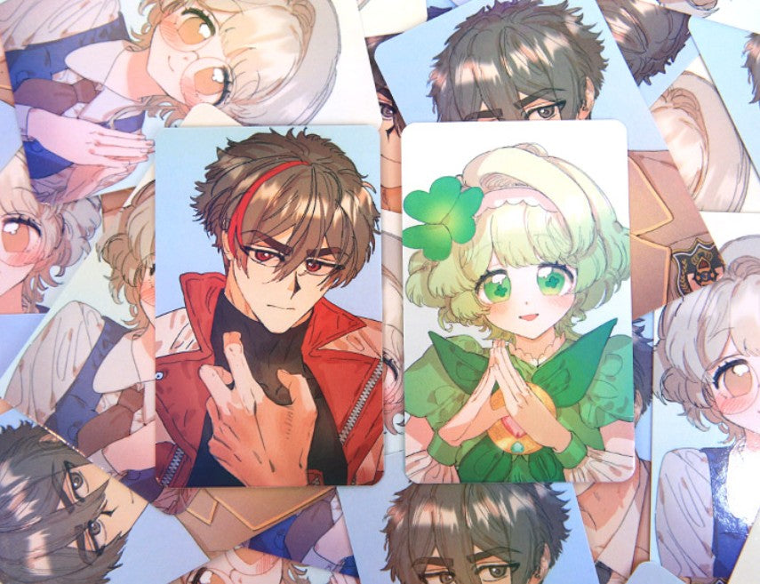 Can Unpopular Magical Girls Also Date? : 4 Photo Cards