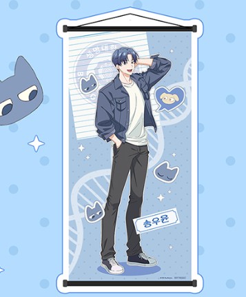 [Aniplus Cafe] One-Room TA : Creamy Pasta Song Woo-yoon Mini Tapestry