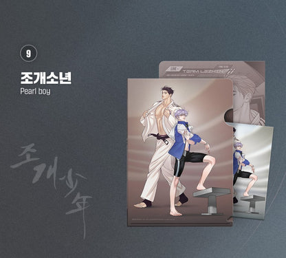 TEAM LEZHIN : Clear File + Couple Postcard