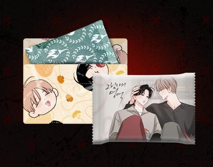 [Fantazit Cafe] Within My Shadow : Hand Warmer + Pouch Set
