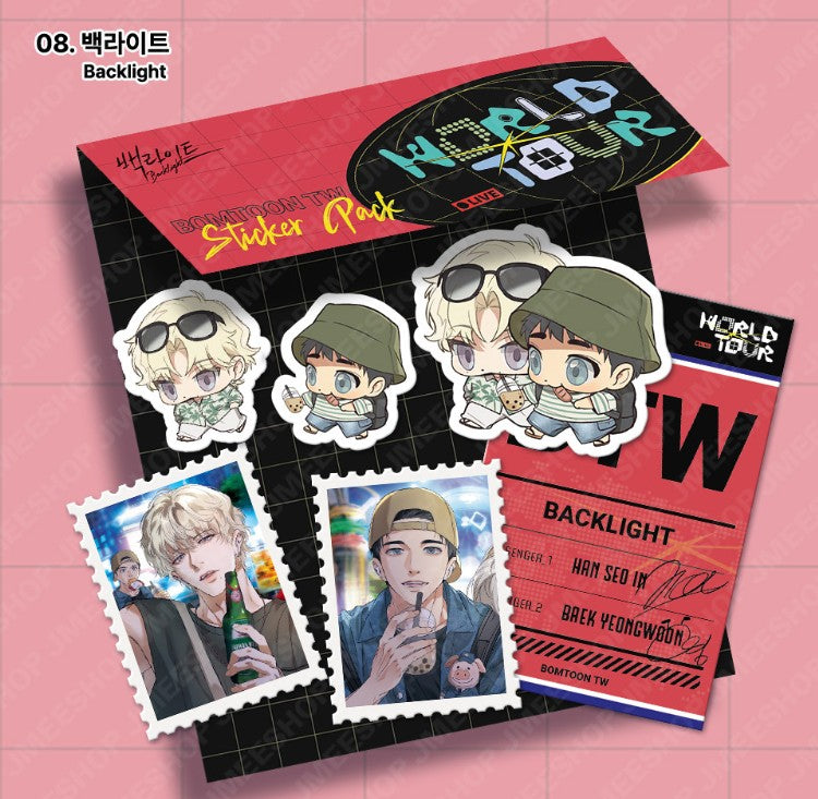 World Tour Live : Sticker Pack