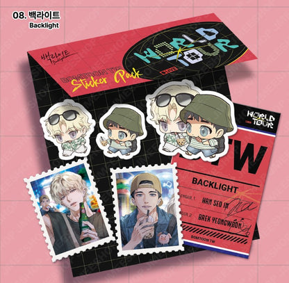 World Tour Live : Sticker Pack
