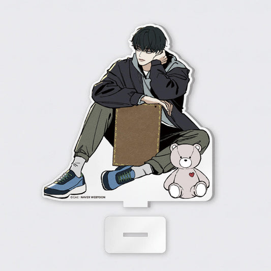 Tears on a Withered Flower : Memo Pad Acrylic Stand
