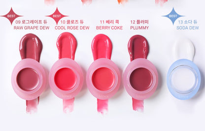 Hince Raw Glow Dewy Ball 13 colors Lip balm