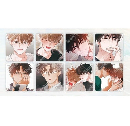 [Toonique Cafe] When Pear Blossoms Bloom : 8 coasters set