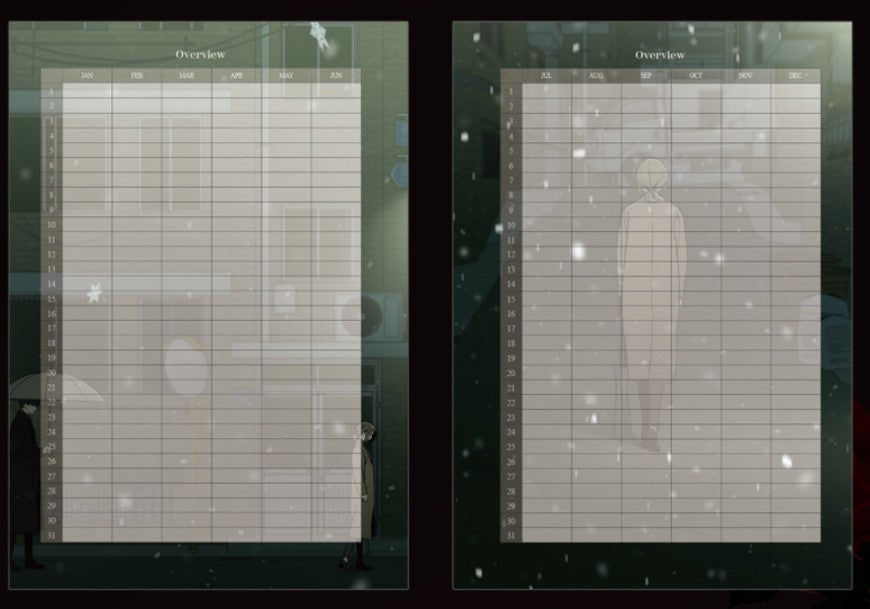 Tears on a Withered Flower : 2026 diary, Planner