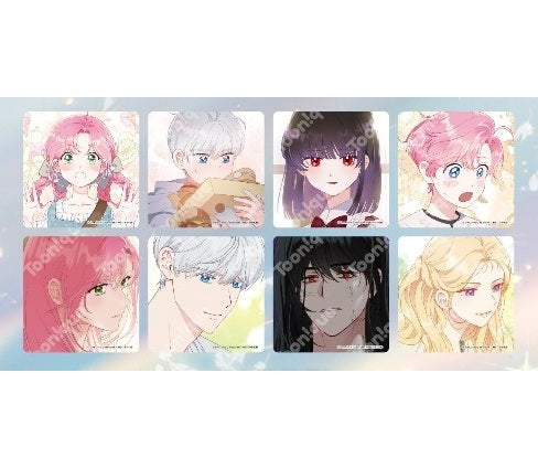 [Toonique Cafe] The Perks of Being an S-Class Heroine : 8 coasters set