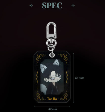 Tears on a Withered Flower : SD ID Photo Holder Keyring