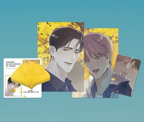 [Fantazit Cafe] Arpeggio on the Surface of the Sea : Ginkgo leaves Memo pad Set