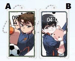 [Be On Cafe] Half Line : Acrylic Keyring