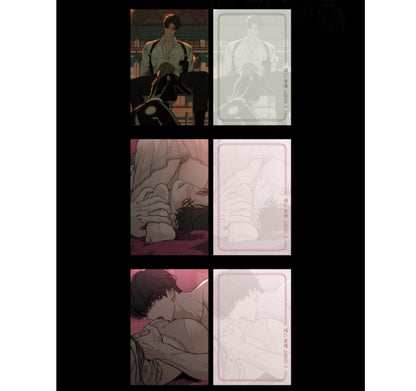 [pre-order] Tears on a Withered Flower : Illustration Postcard Book 19+