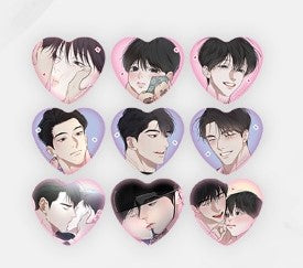 [pre-order][V-Square Cafe] The Origin of Species × The Evolution of Species : [The Origin of Species] Heart Can Badge(random)