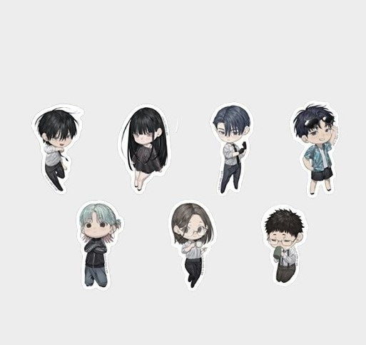 [Mofun Cafe] Special Civil Servant : 7 Big Stickers