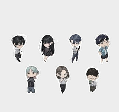 [Mofun Cafe] Special Civil Servant : 7 Big Stickers