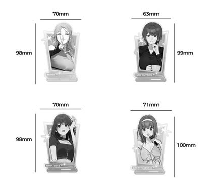Today's Han Yo-il is a Woman : Half Body Acrylic Stand