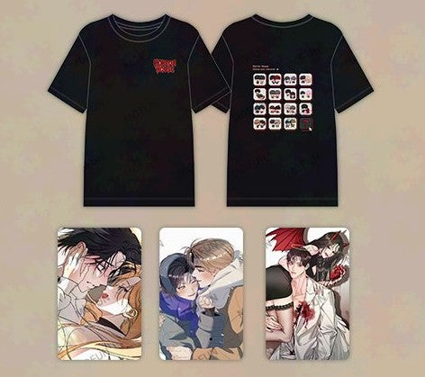 [POP-UP] <Mofun Collab Studio ON>HORROR HOUSE : short sleeve t-shirt Ver.B