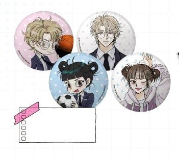 [pre-order][Be On Cafe] Author LeeVin : Pin button Set