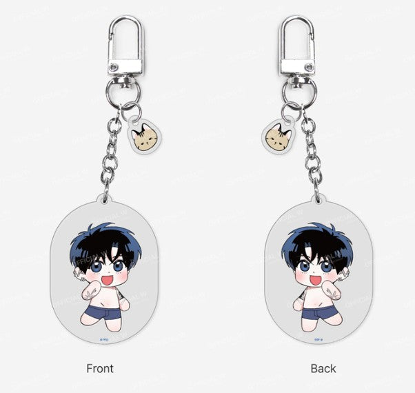 10 years : Dress-up Acrylic Keyring
